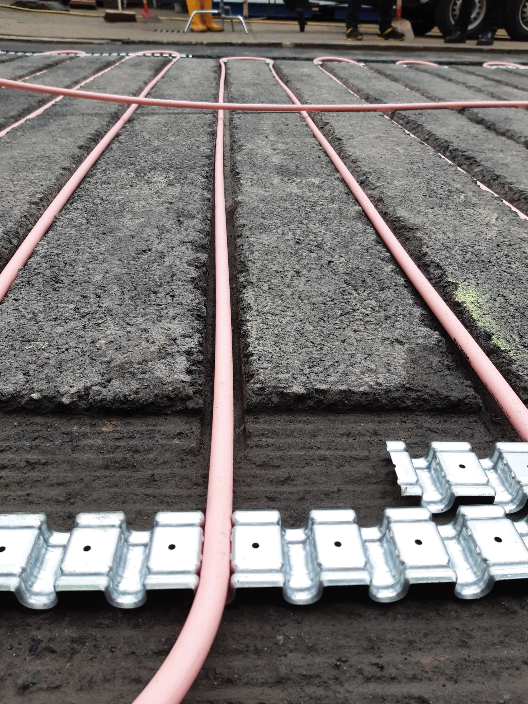 Bild der Power Road in Aachen. 